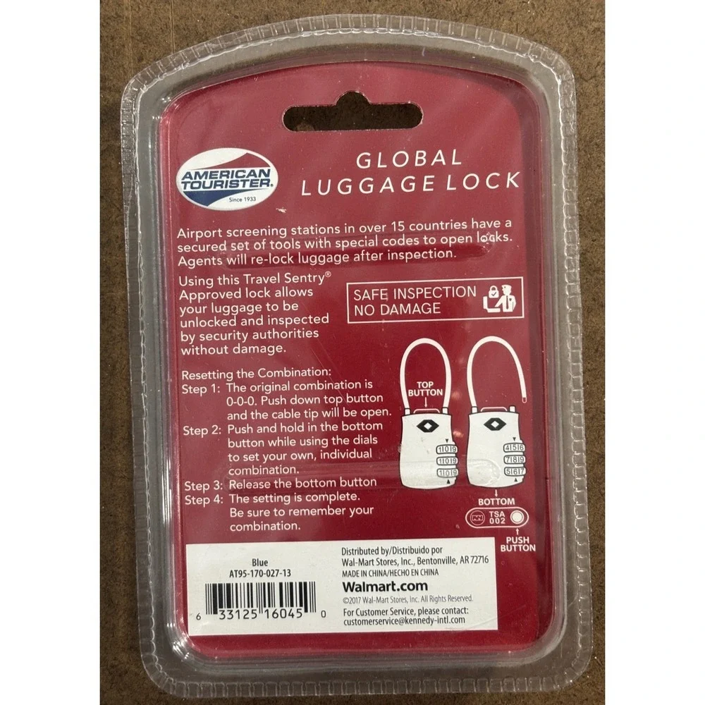 American Tourister Global Luggage Lock